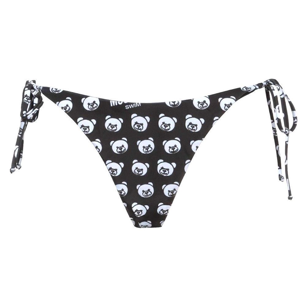 Moschino Swim Teddy Bear Side Tie Bikini Bottoms